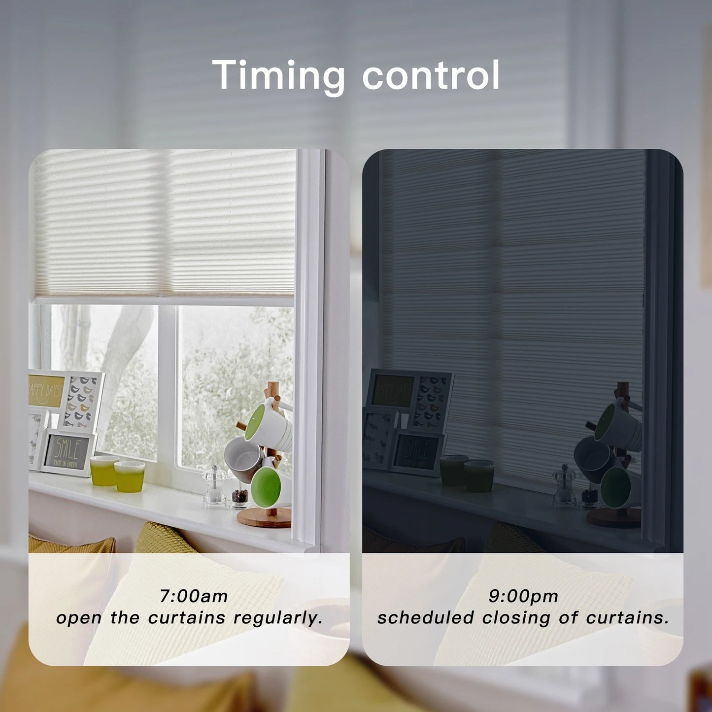 WiFi Smart Motor Electric Chain Roller Blinds Shade Shutter Drive RF Remote Kit Smart Life App via Alexa/Google