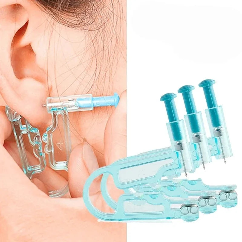 5 Ear Piercing Gun Kits | Disposable - Healthy - Safety Earring Piercer Tool